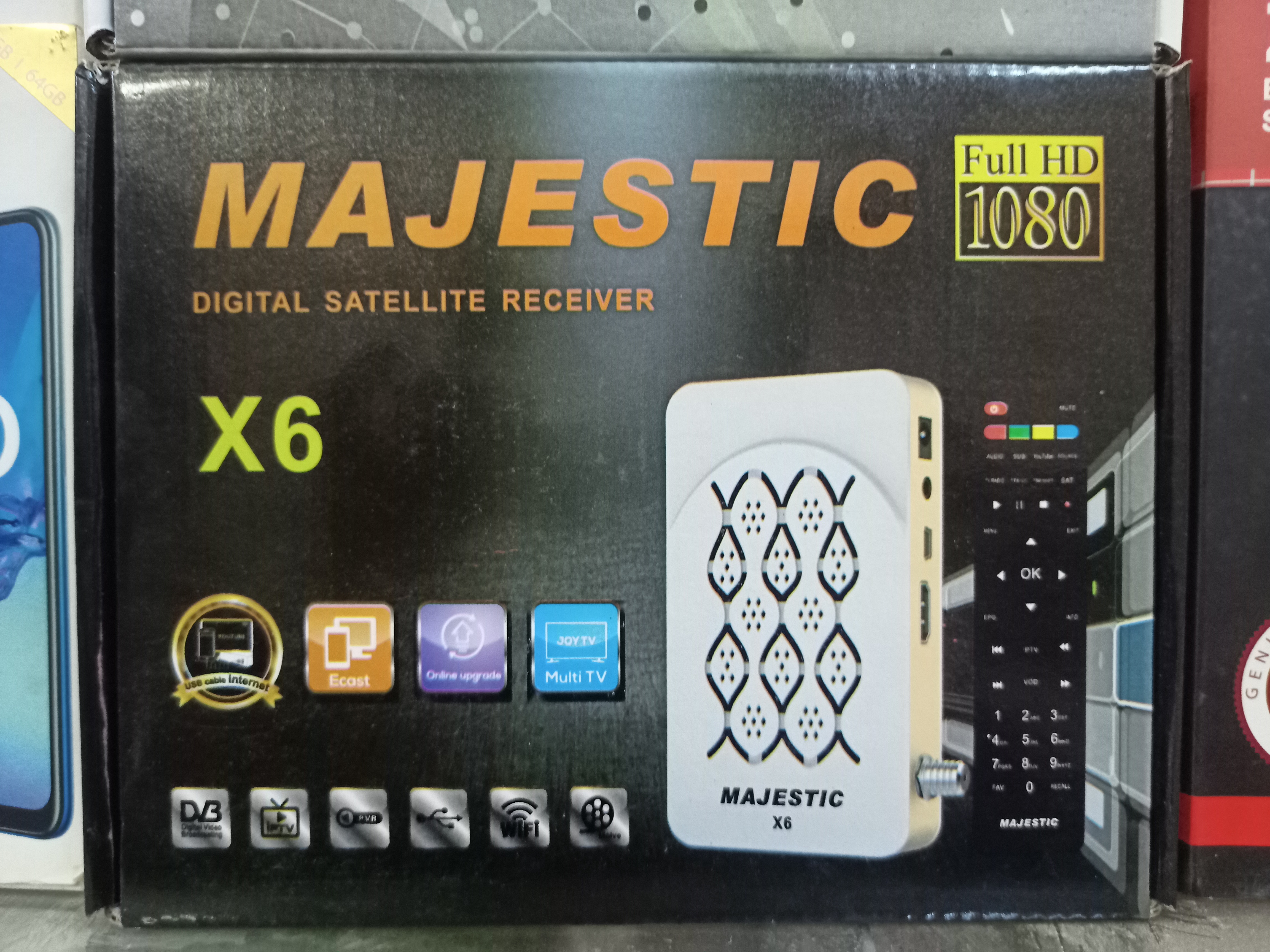 Receiver HD Mini MAJESTIC X6